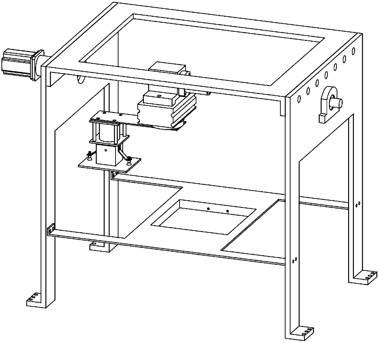 A variable temperature thin film deposition system