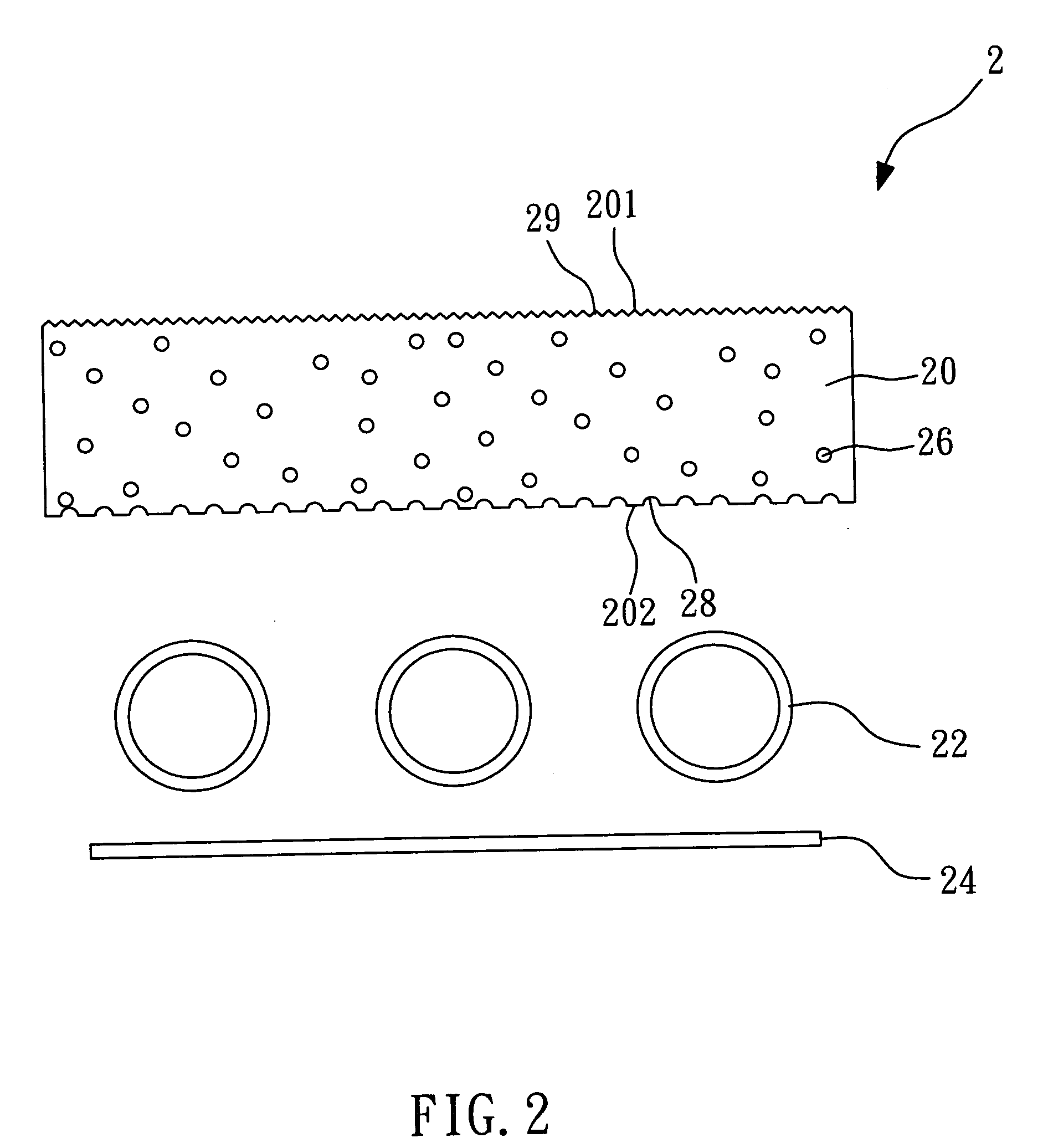 Diffusion plate used in direct-type backlight module and method for making the same