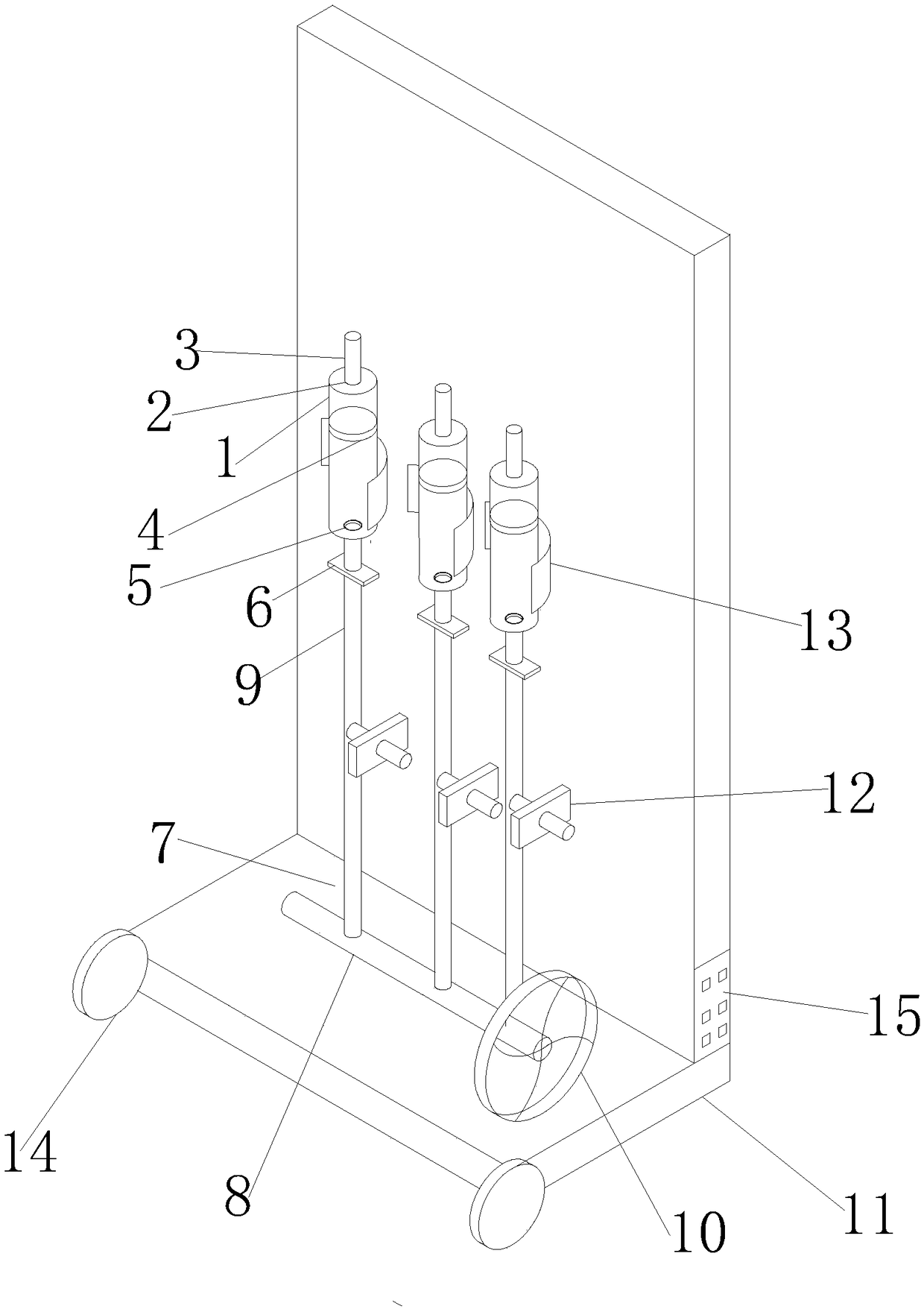 Pneumatic syringe