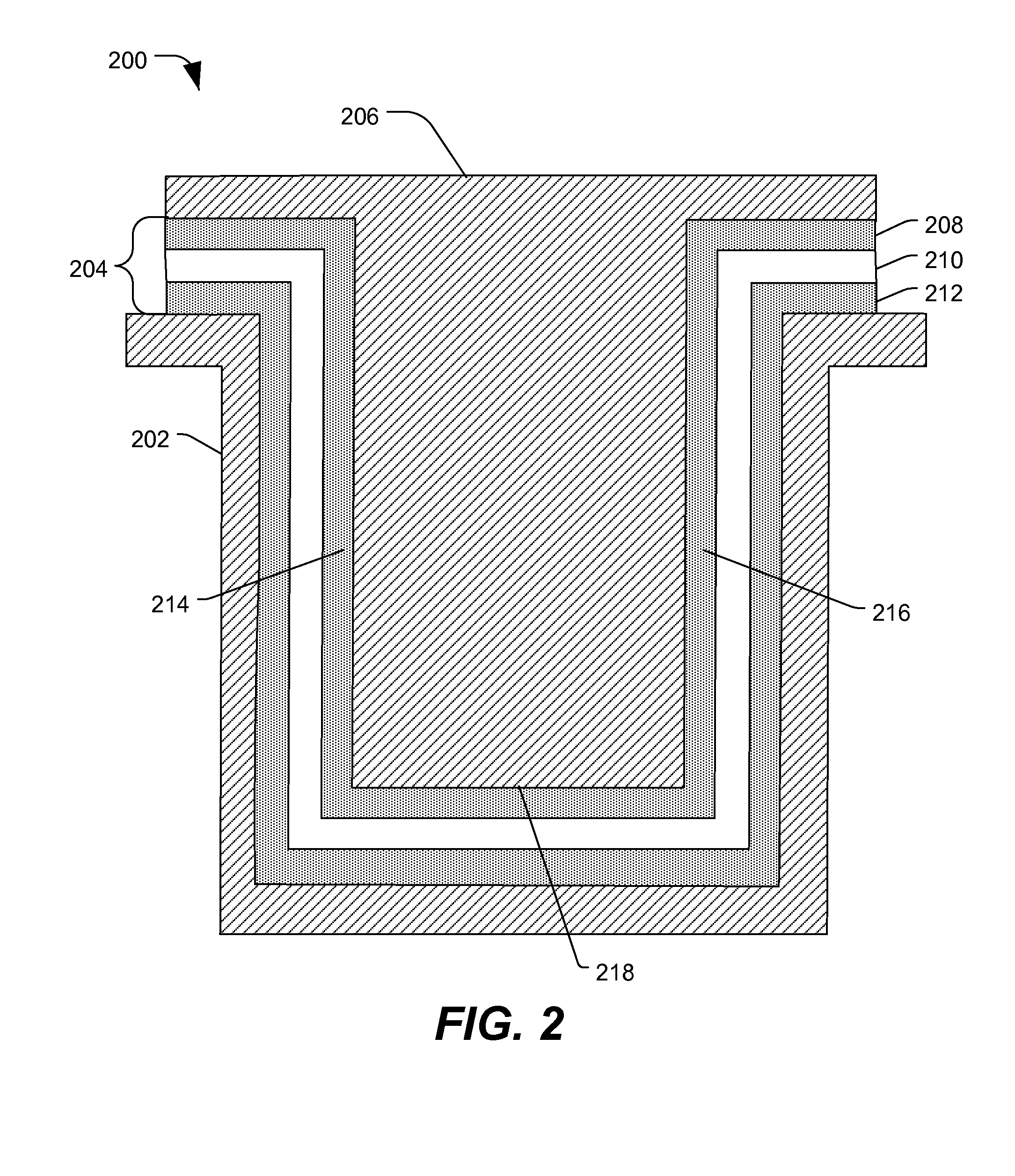 Magnetic Tunnel Junction Cell Including Multiple Vertical Magnetic Domains