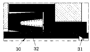 Multi-core quick connection type gas path round connector