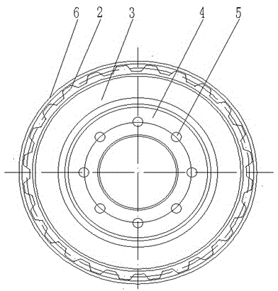 Making technology for transmission double-end internal-teeth ring of electric forklift