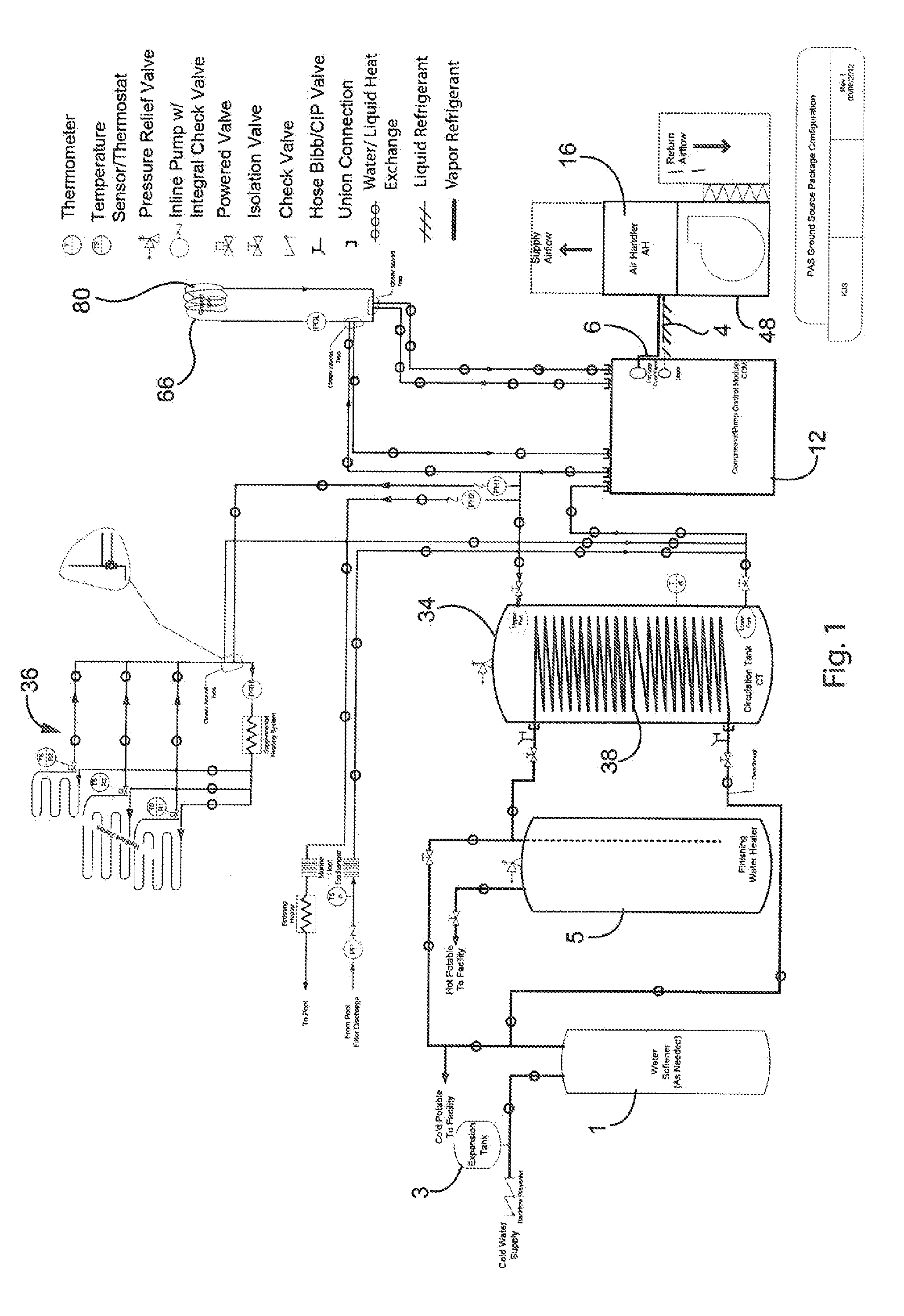 Multi-split Heat Pump for Heating, Cooling, and Water Heating