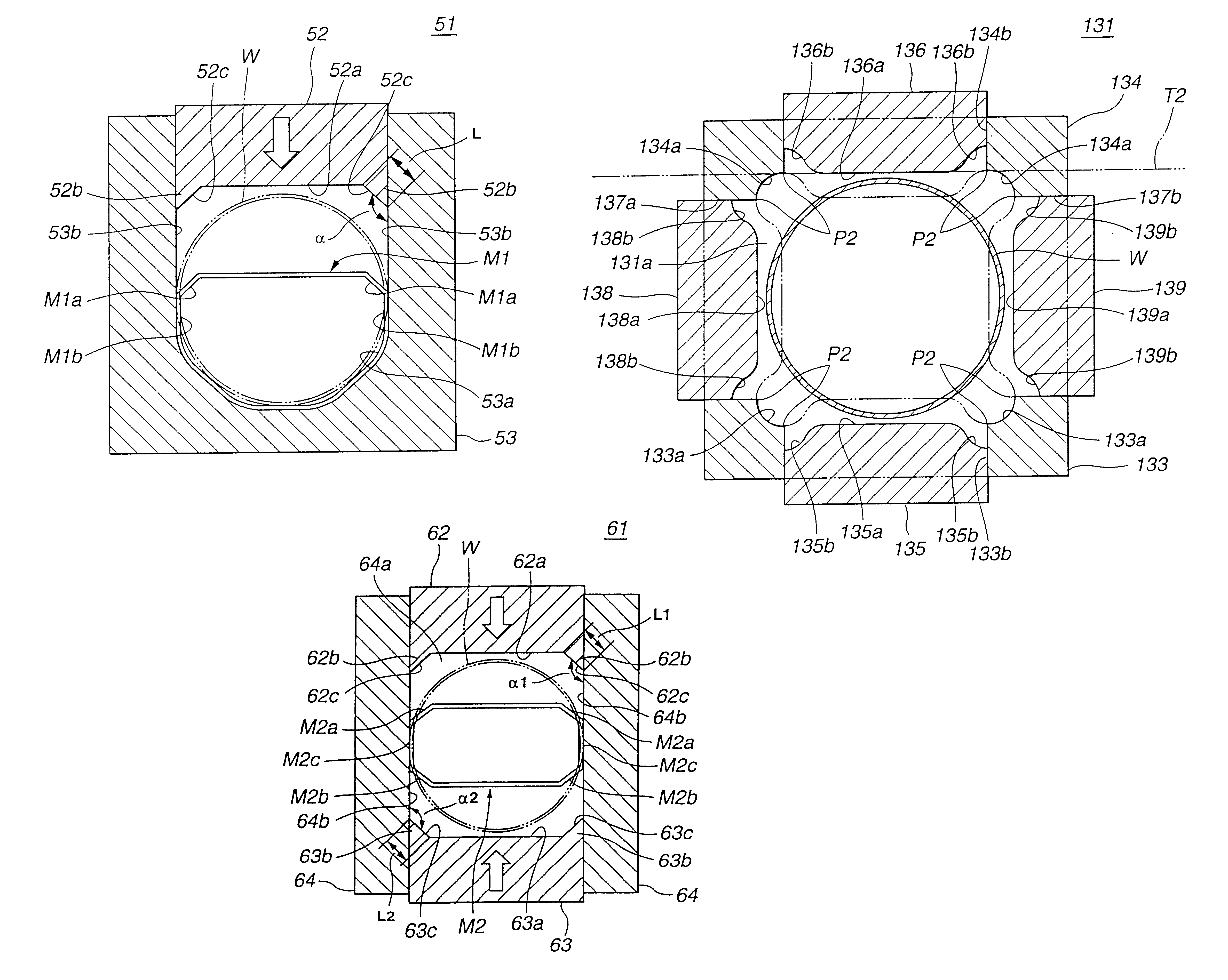 Method and device for forming tubular work into shaped hollow product by using tubular hydroforming