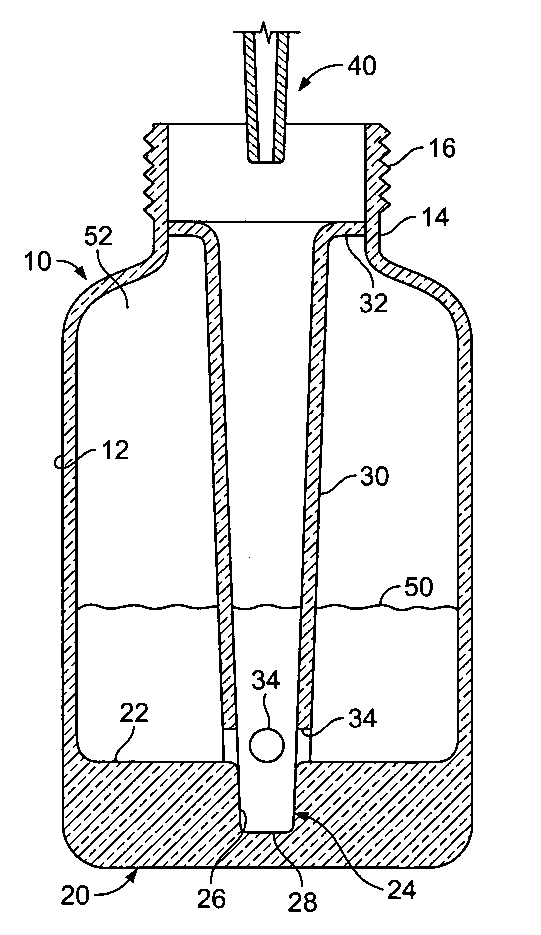 Drip chamber dropper bottle