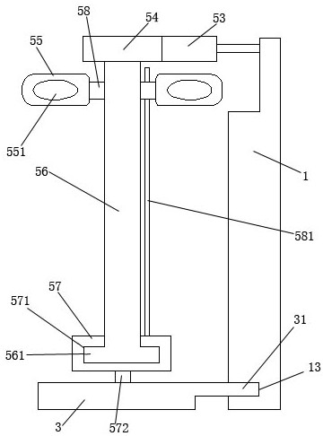 Water-free type plastic film master batch dust washing device