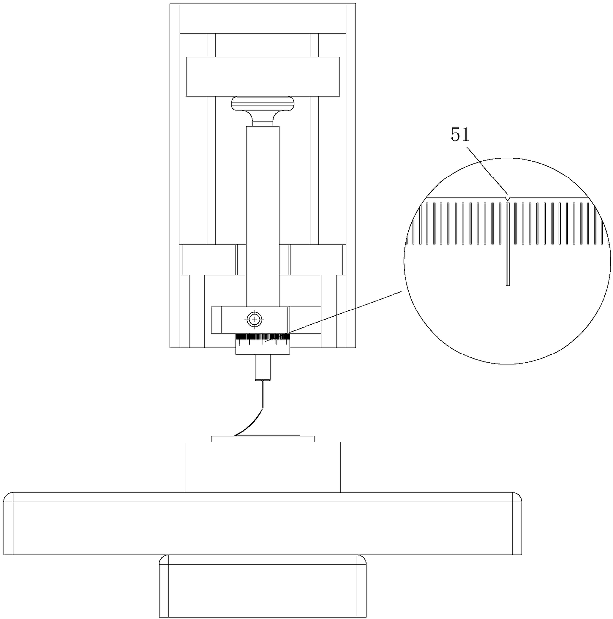 A jet printing spacing regulating and controlling method based on near field electrospinning jet printing multi-needle array experiments