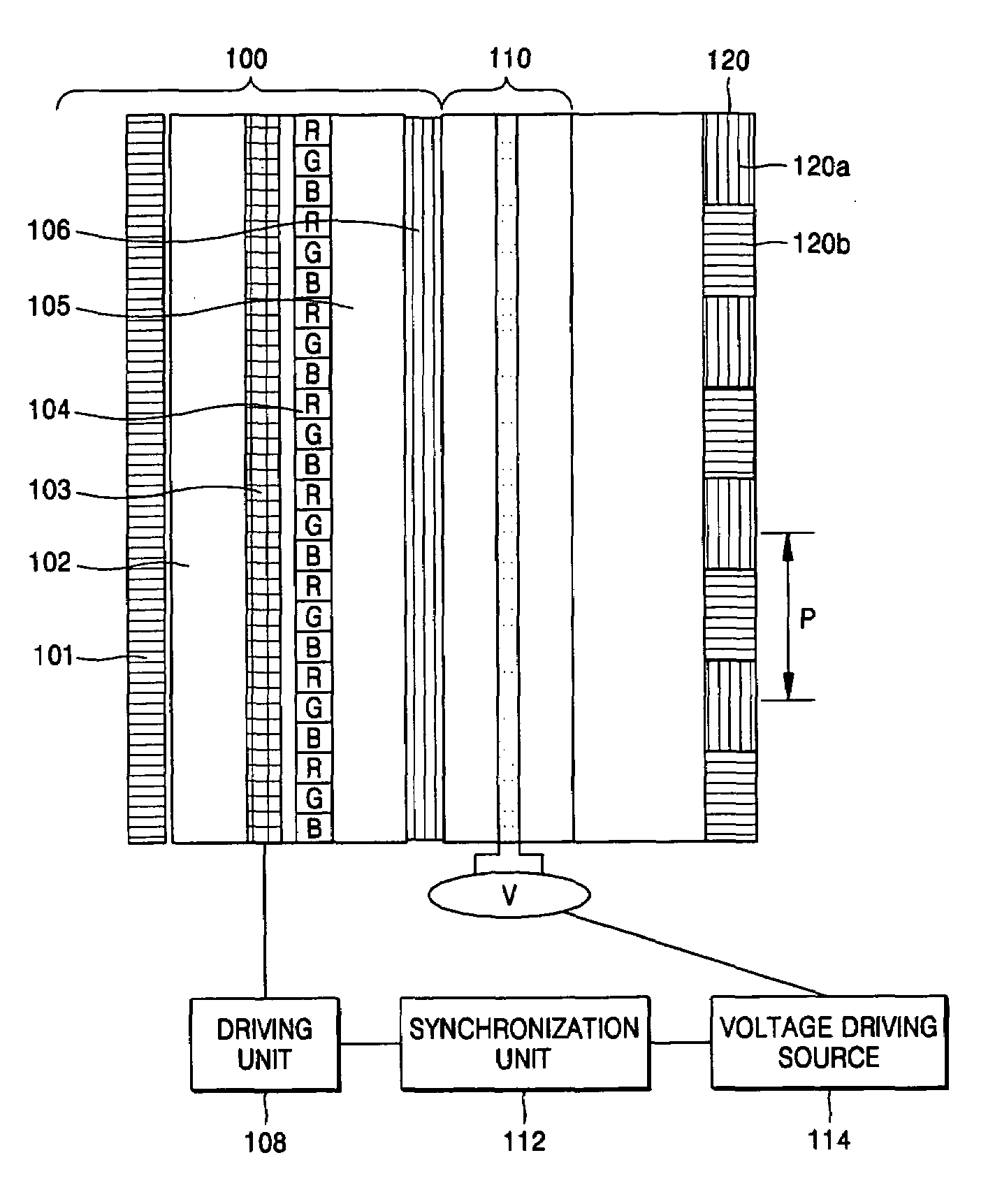 2D and 3D image display apparatus