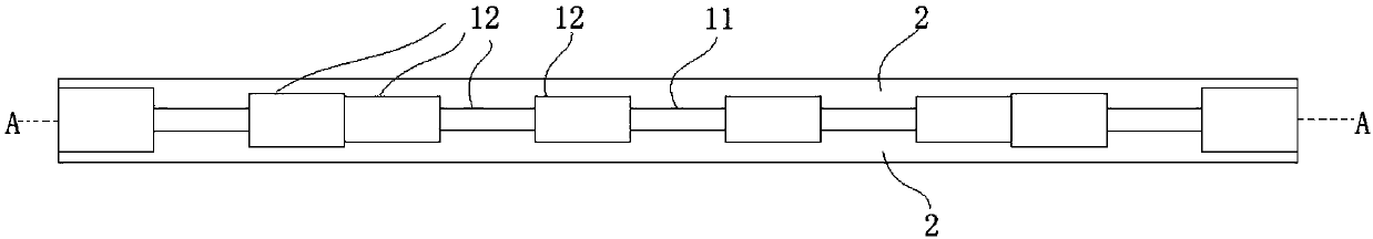 Ultrasonic focusing lens based on planar artificial structure