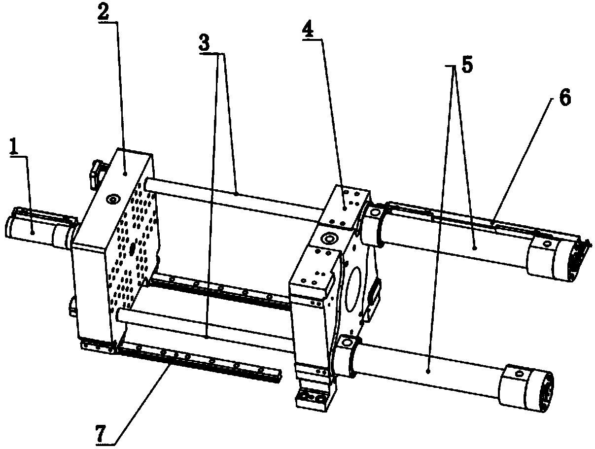 Mold closing mechanism of injection molding machine