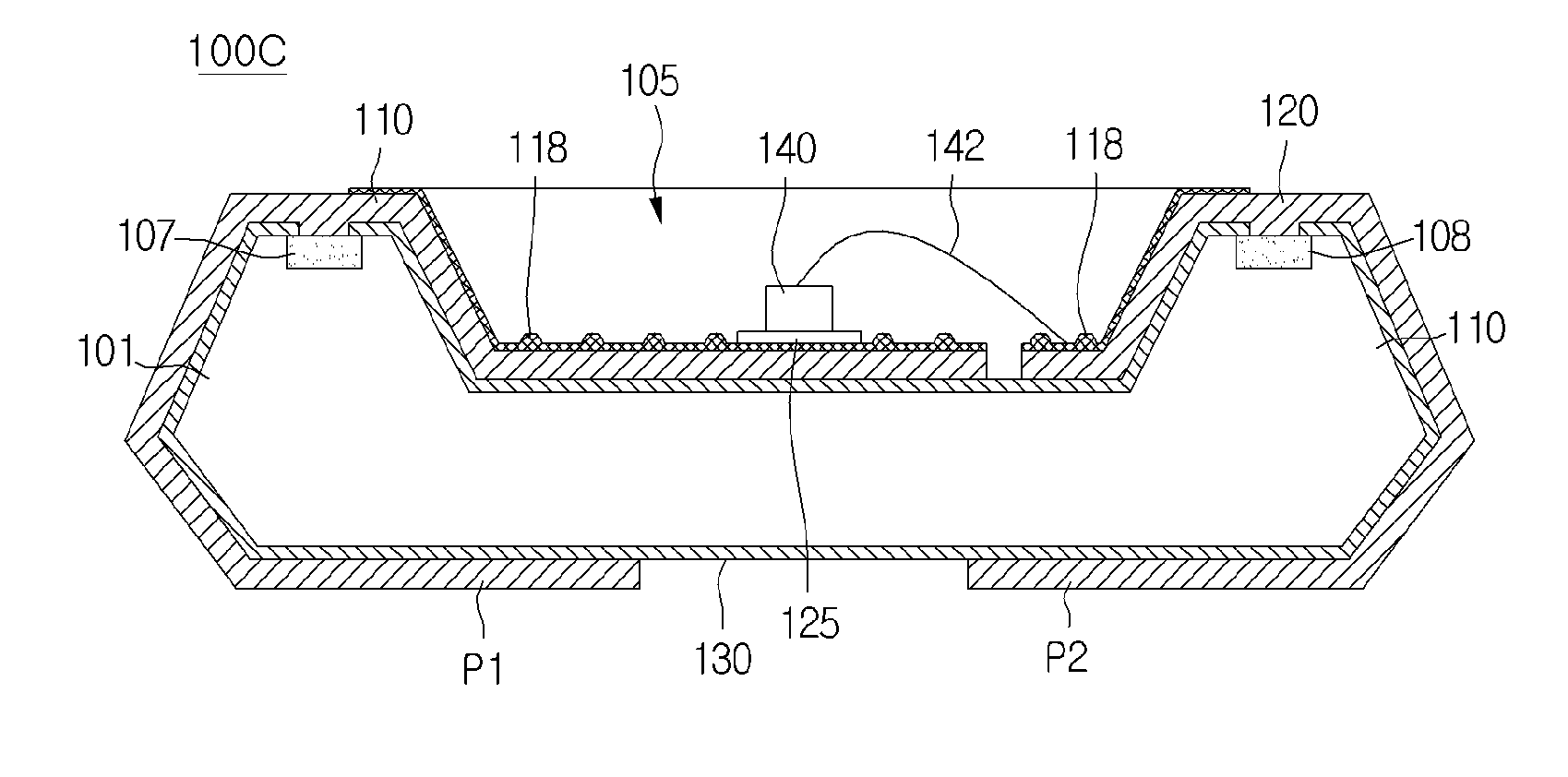 Light emitting device package and lighting system having the same