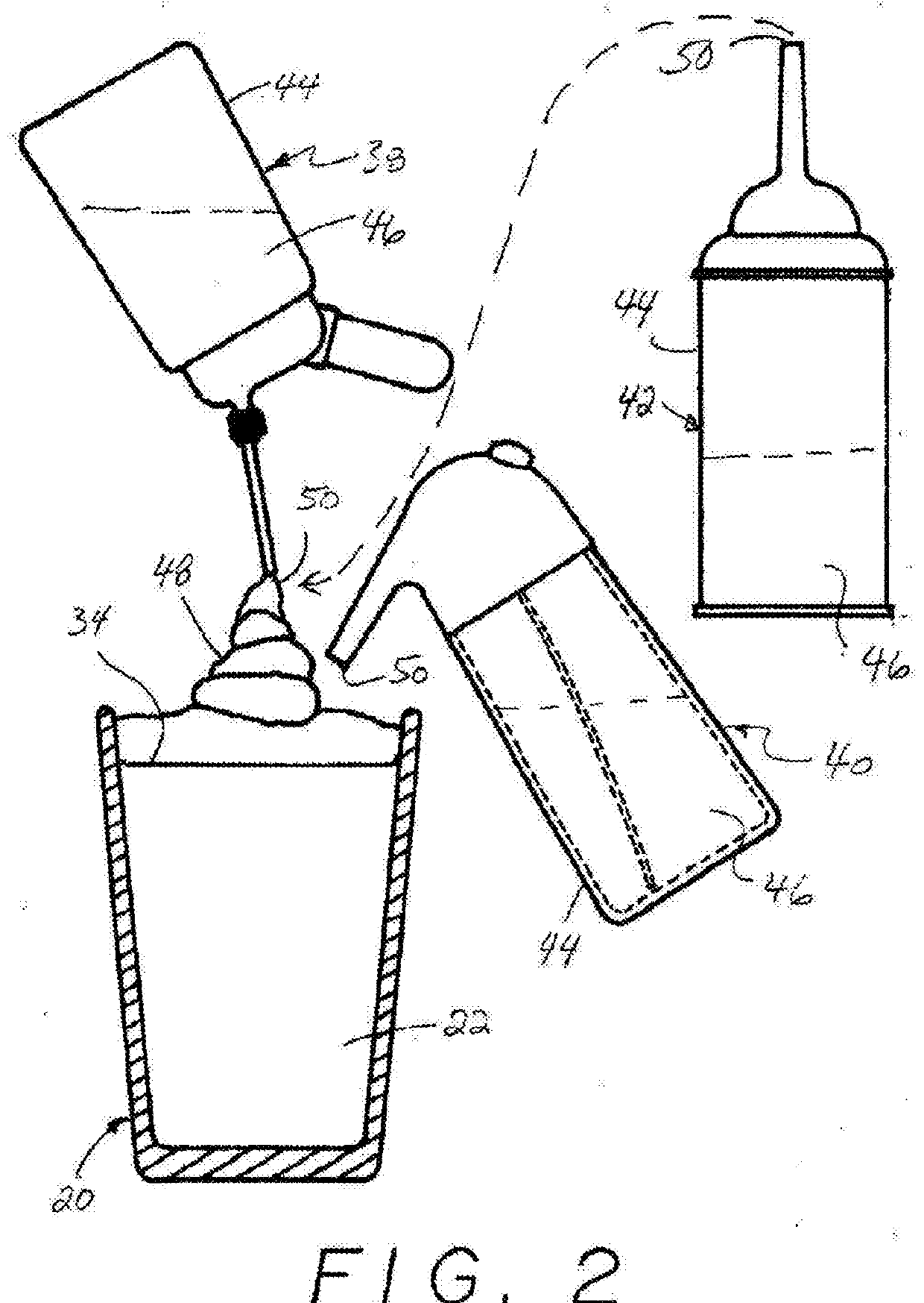 Apparatus and method for enhancing presentation of a beverage