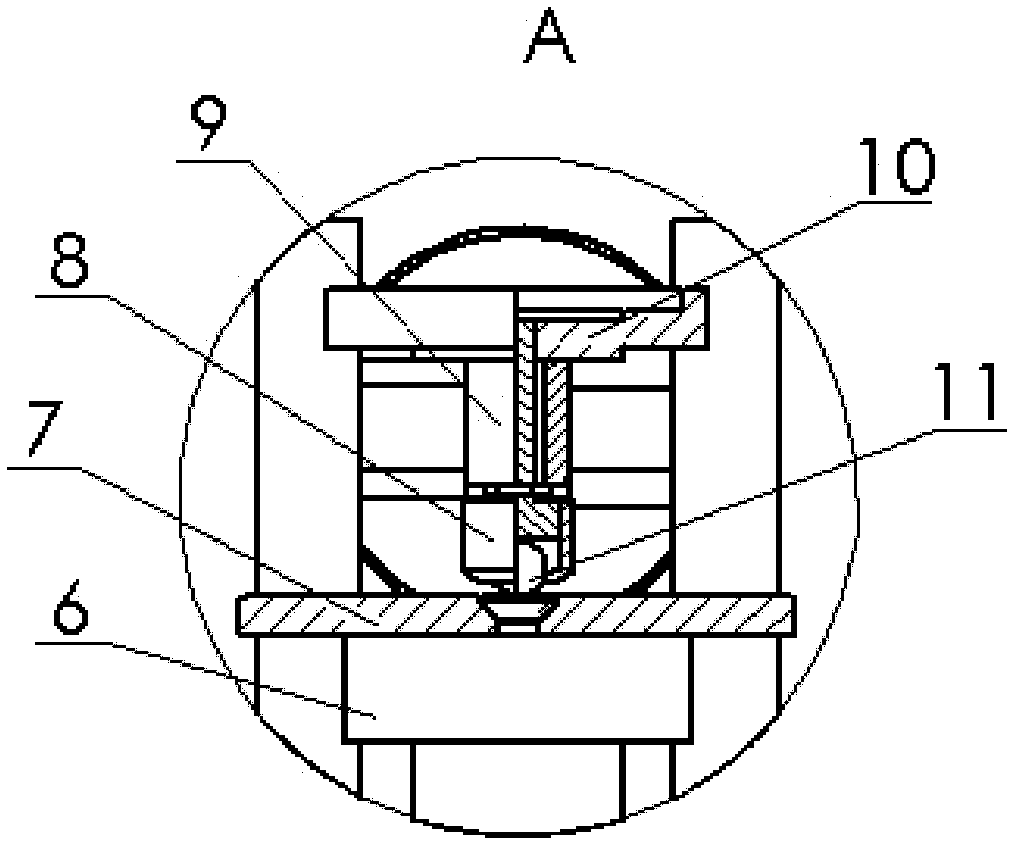 Frictional abrasion tester used for abrasion in-site measurement