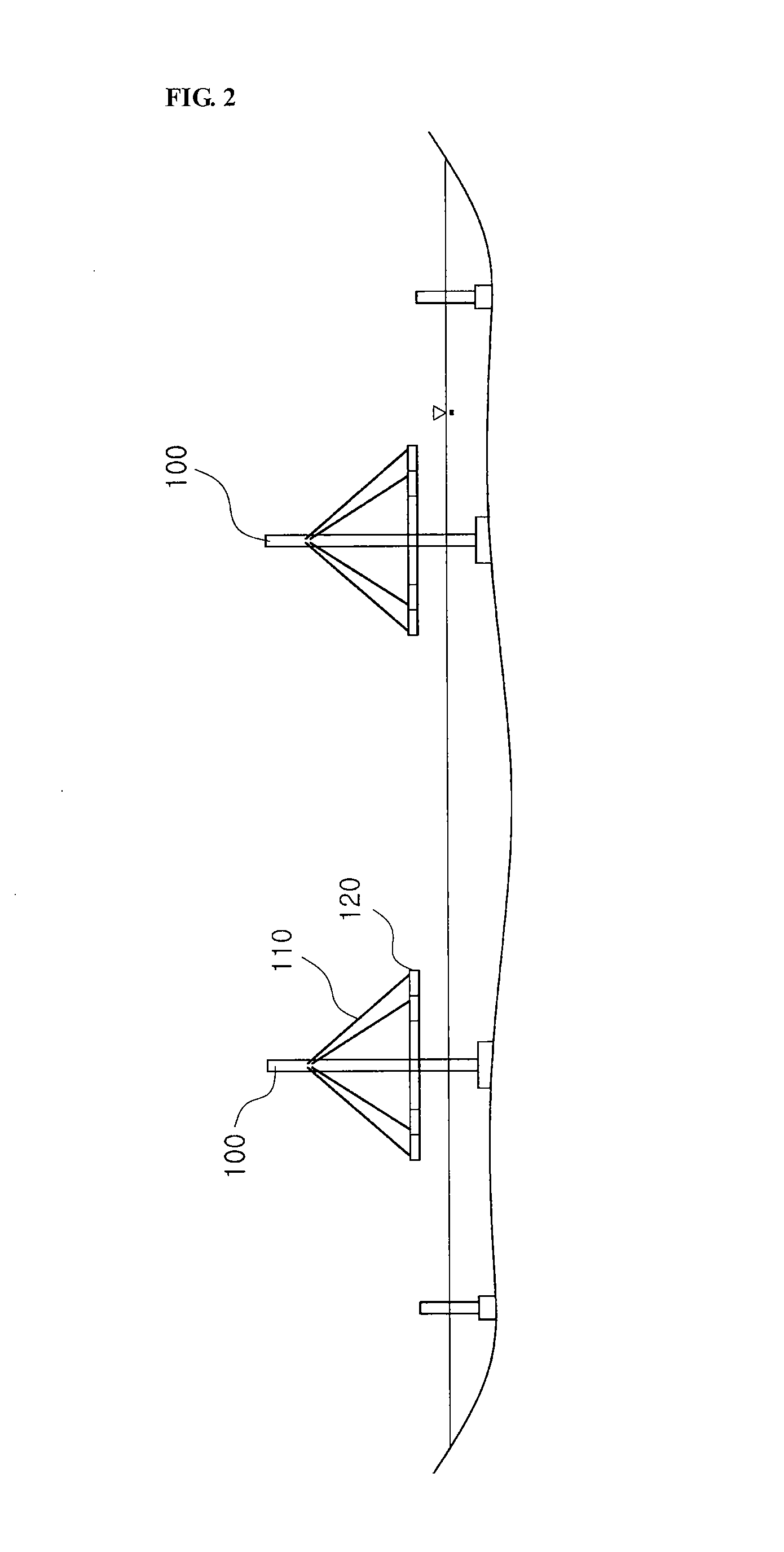 Constructing method of cable-stayed bridge and temporary cable therefor