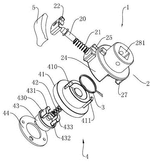 Lockset with aligning clutch