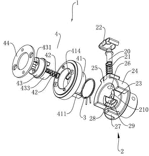 Lockset with aligning clutch