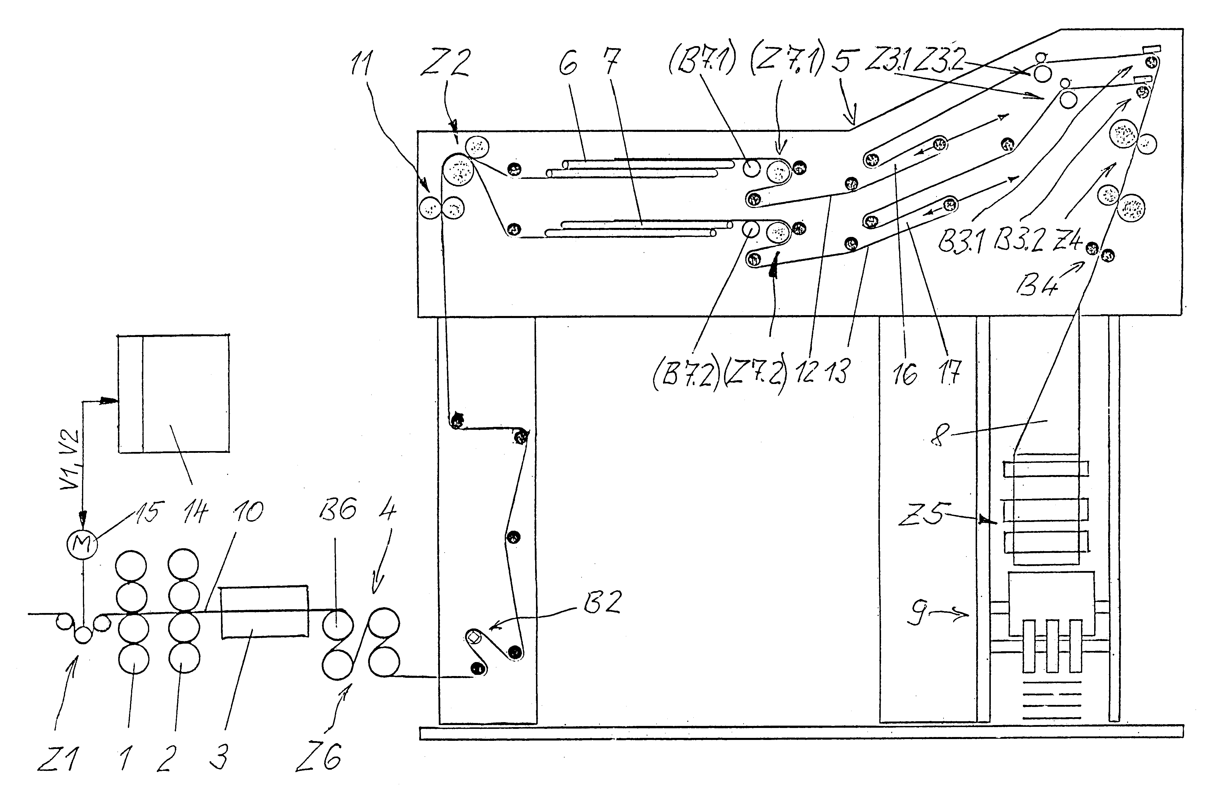Method of operating a web-fed rotary printing machine