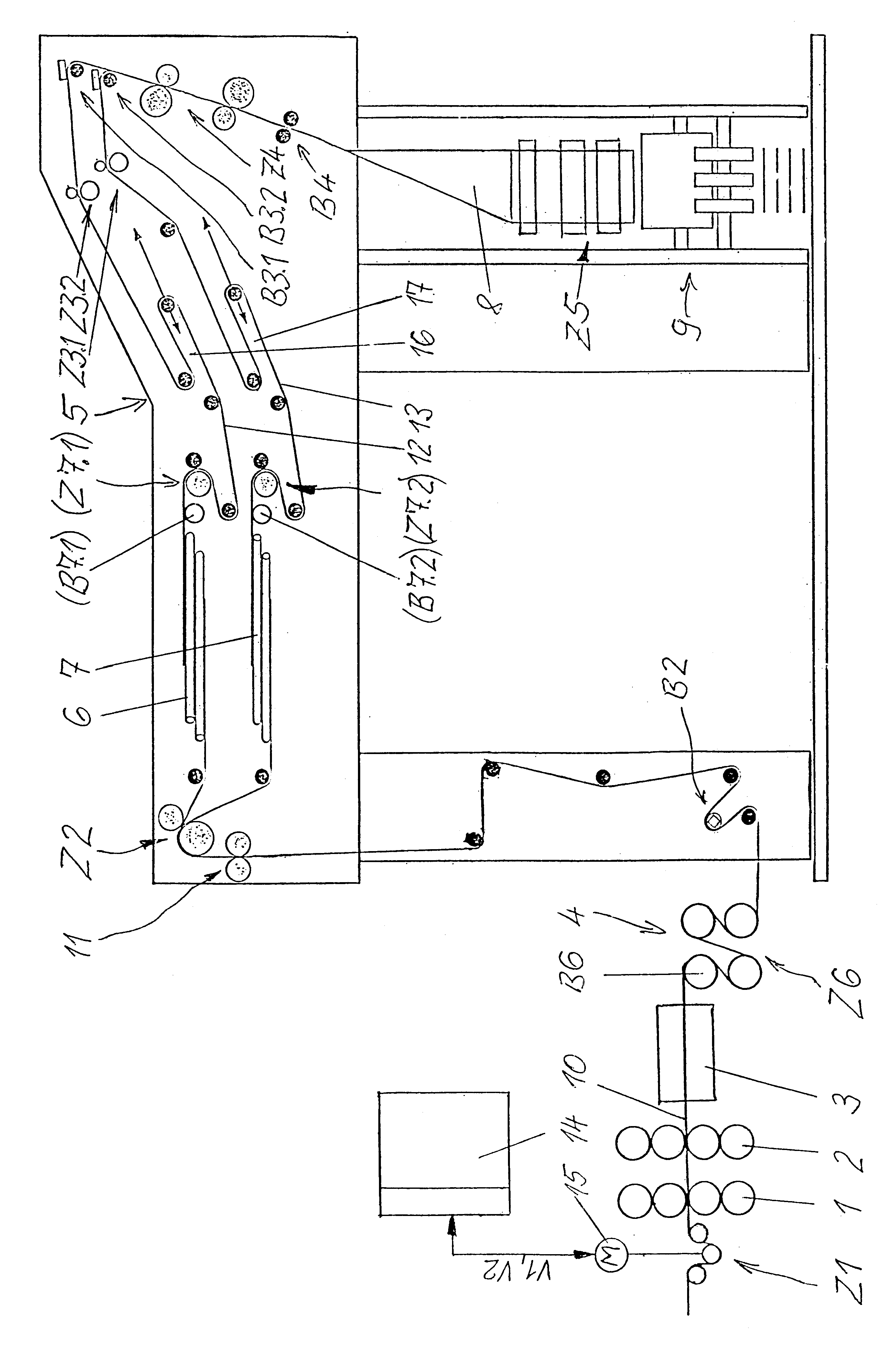 Method of operating a web-fed rotary printing machine