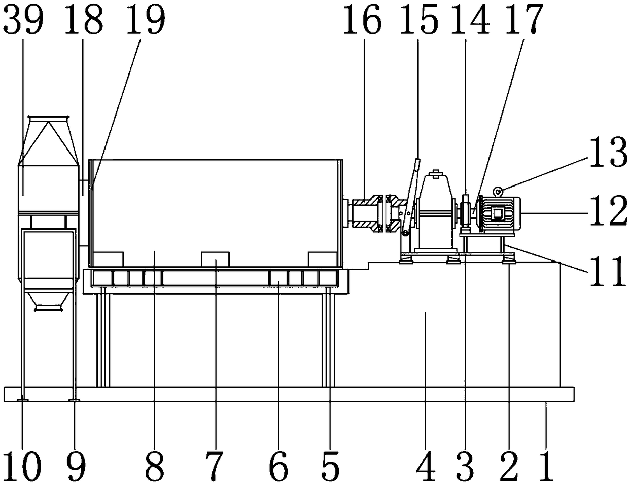 Adjustable novel cement tube milling mechanism