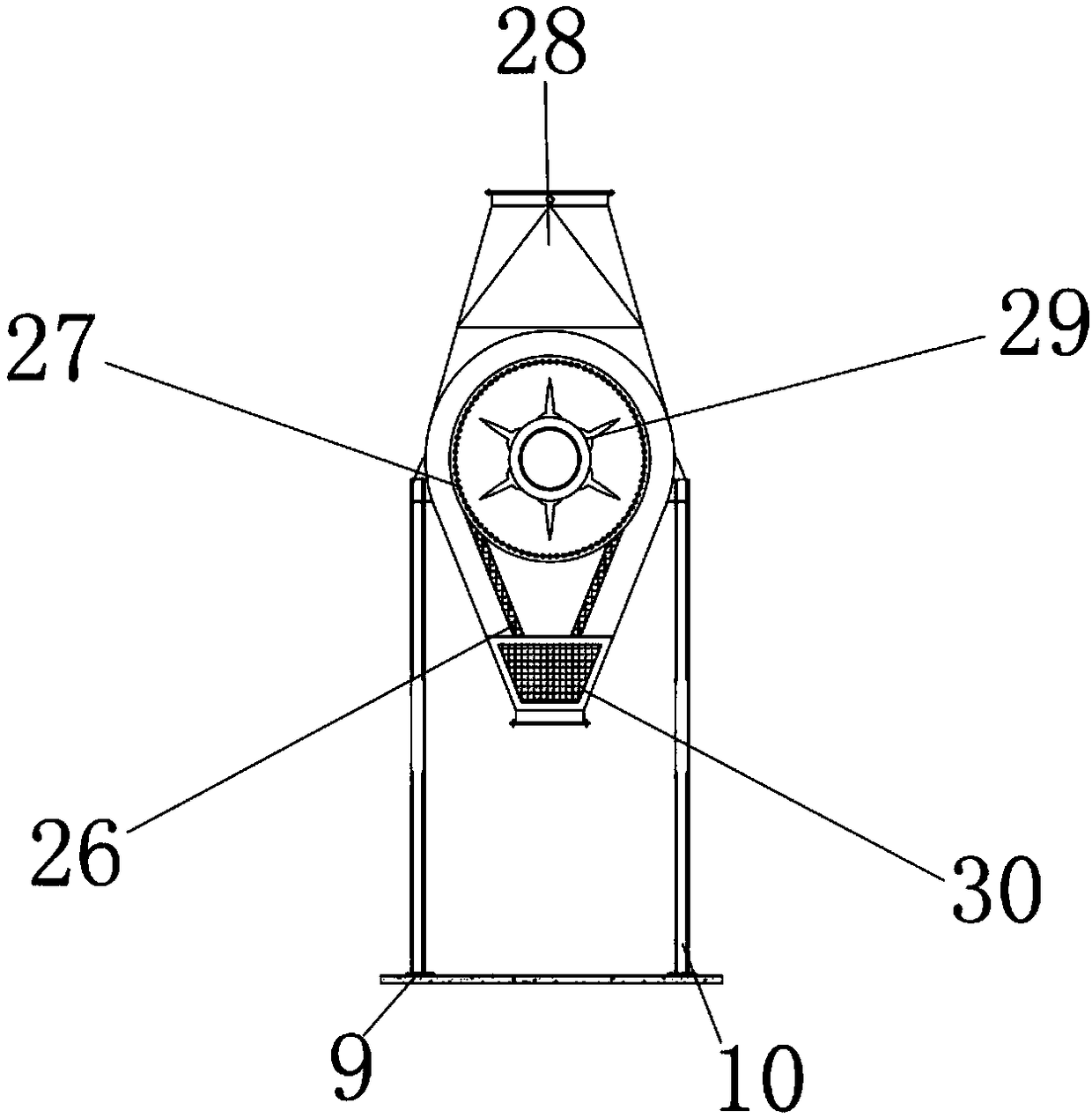 Adjustable novel cement tube milling mechanism