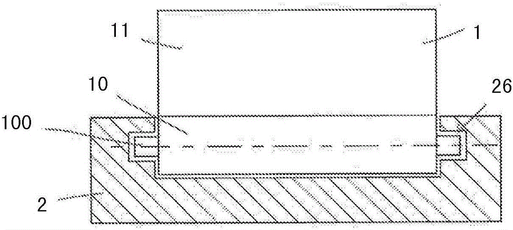 Mould comprising mobile elements which are obtained by sintering