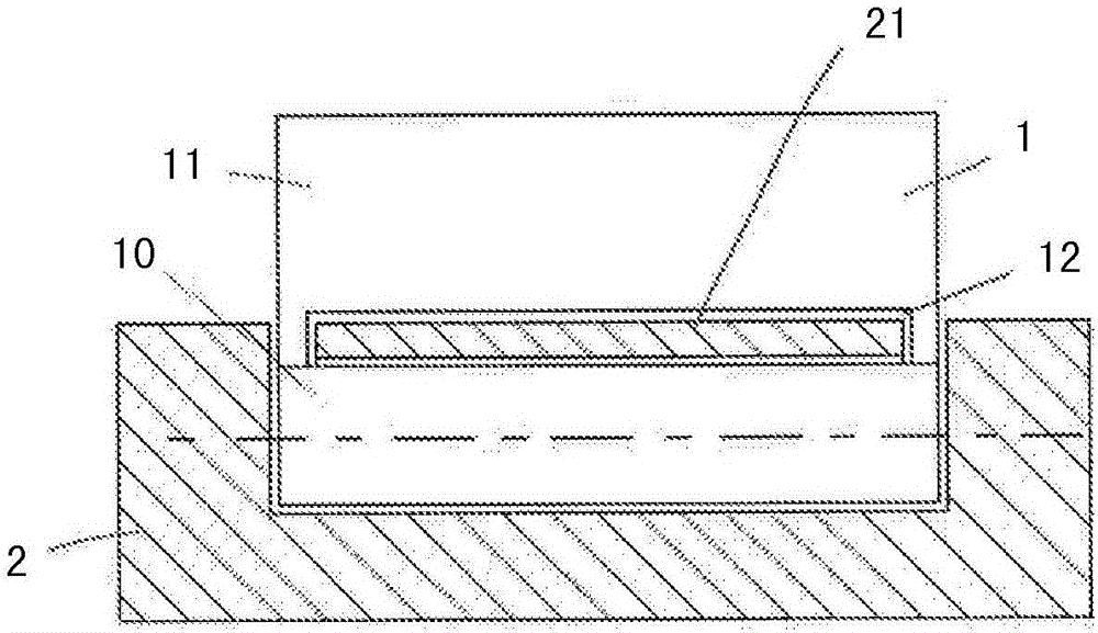 Mould comprising mobile elements which are obtained by sintering