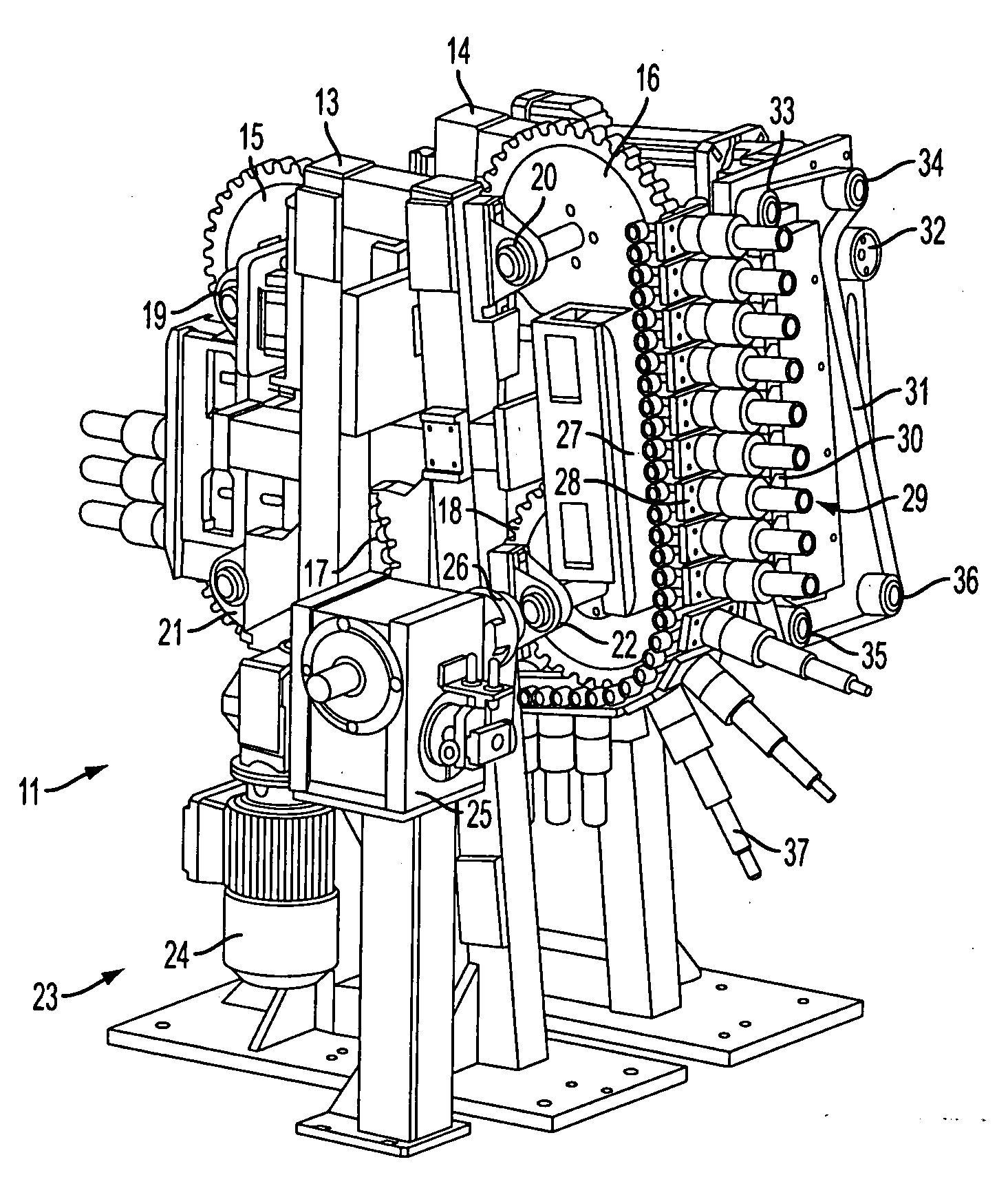 Process of and device for induction-hardening helical springs