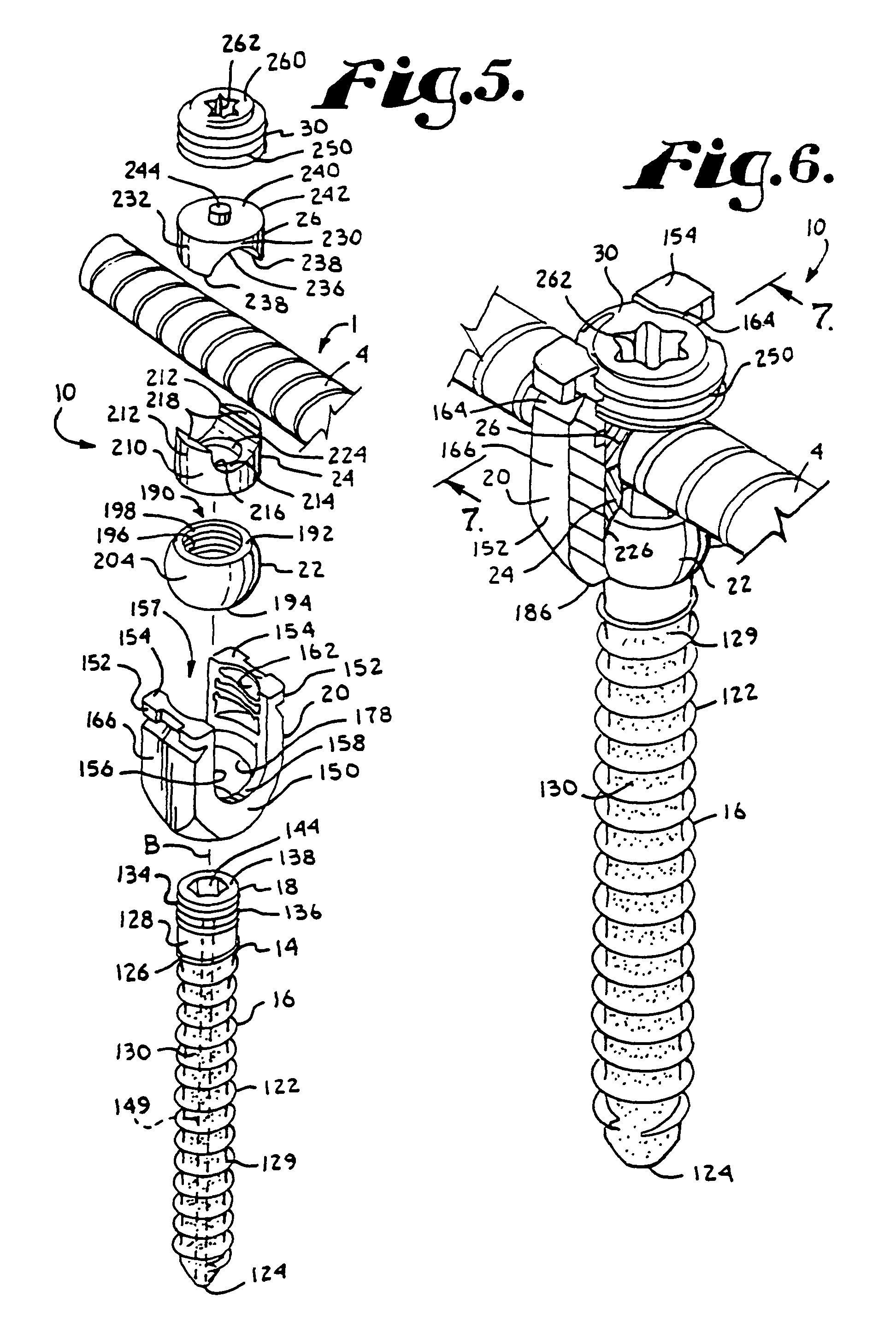 Dynamic fixation assemblies with inner core and outer coil-like member