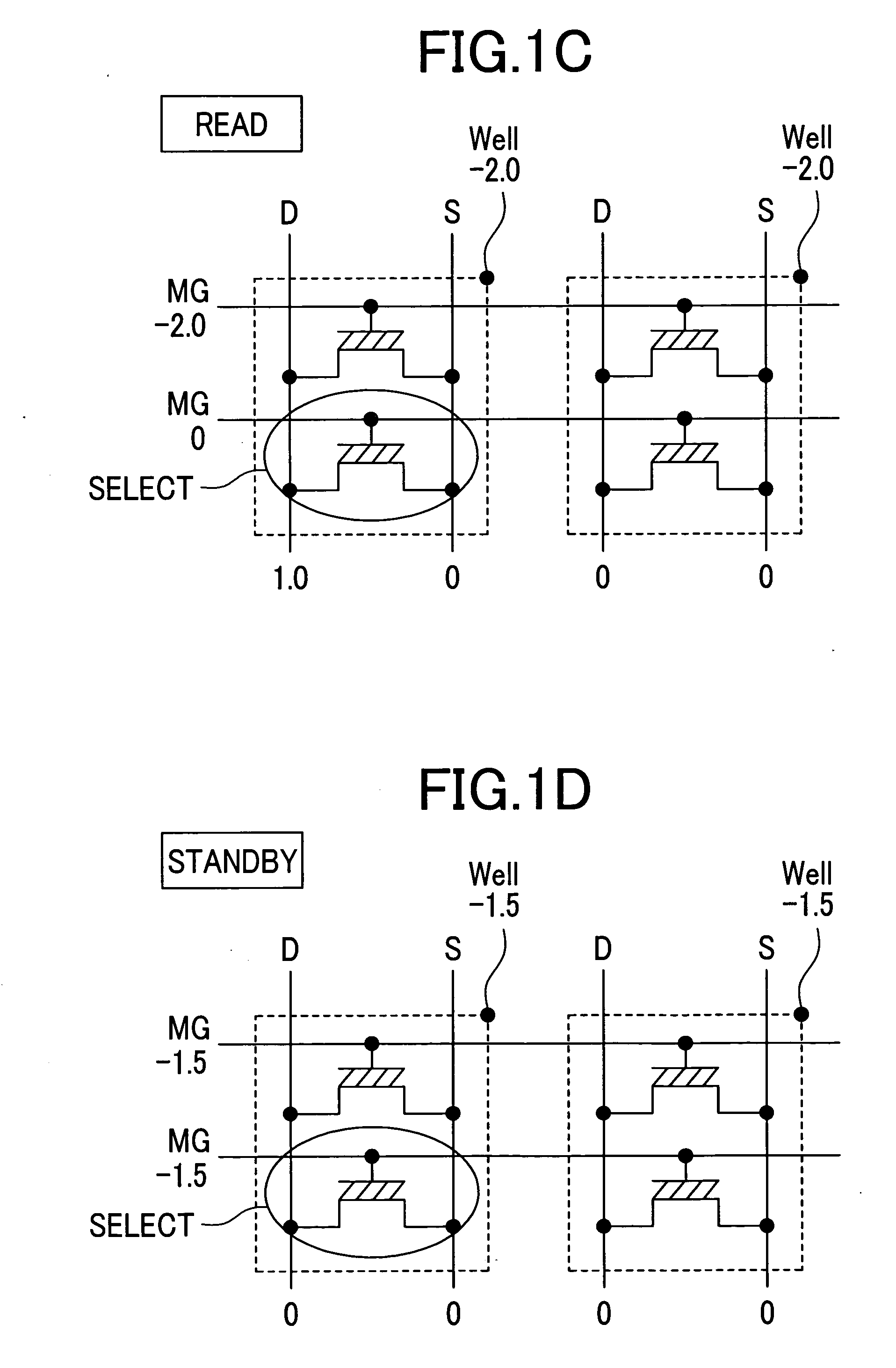 Non volatile semiconductor memory device