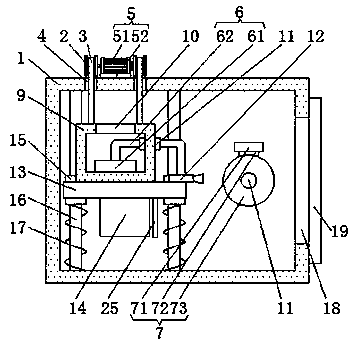 Grain cleaning device with drying function