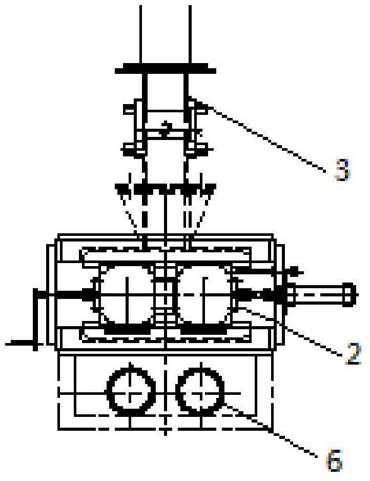 An annealing furnace inlet sealing device