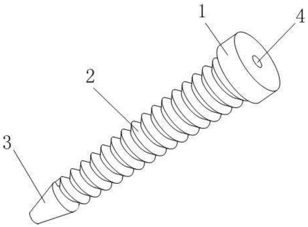 Auxiliary expandable hemostatic conical device of percutaneous pedicle screw