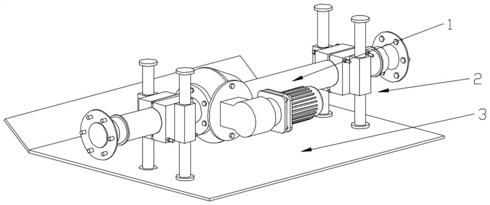 Anti-collision rear axle of an electric vehicle