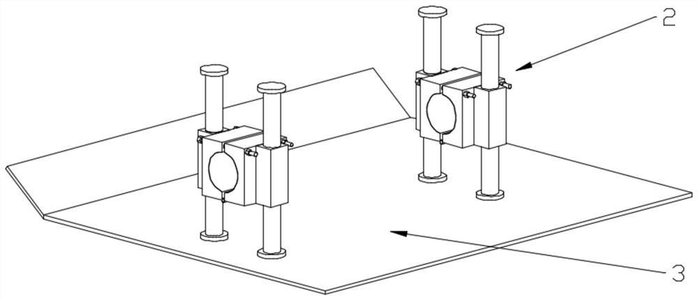 Anti-collision rear axle of an electric vehicle