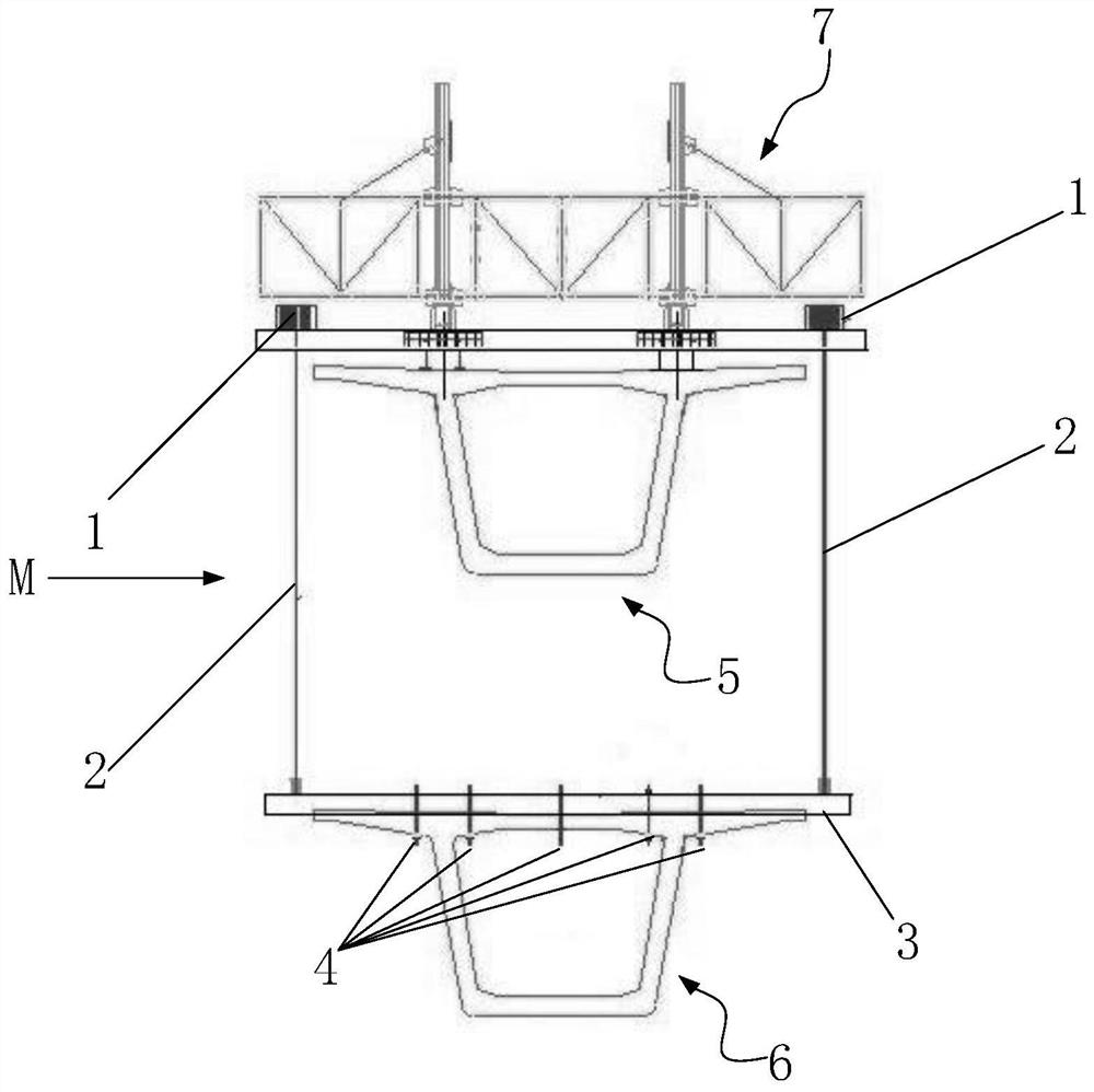 Continuous beam segment prefabricating and assembling method