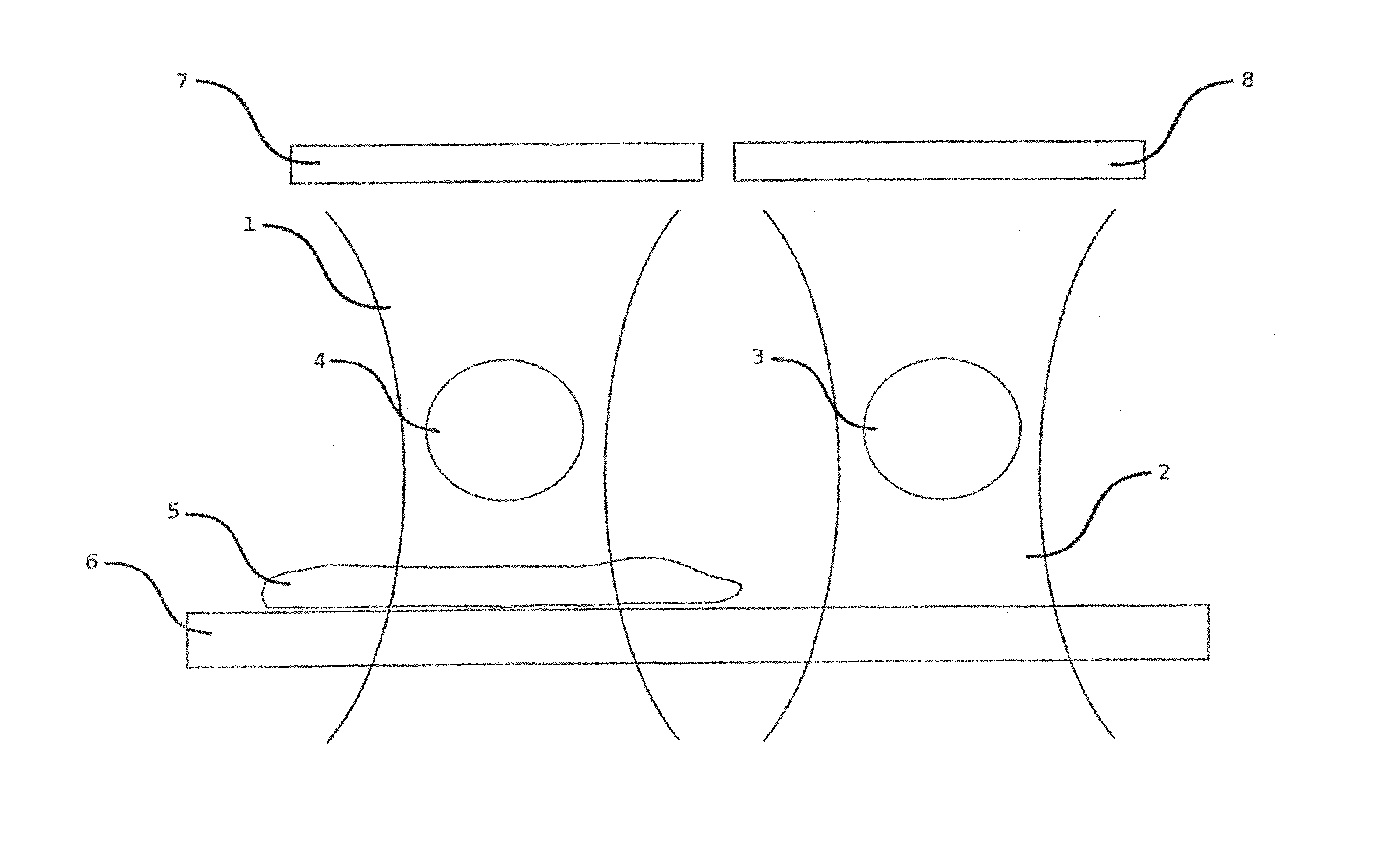 Method and apparatus for characterizing a sample with two or more optical traps