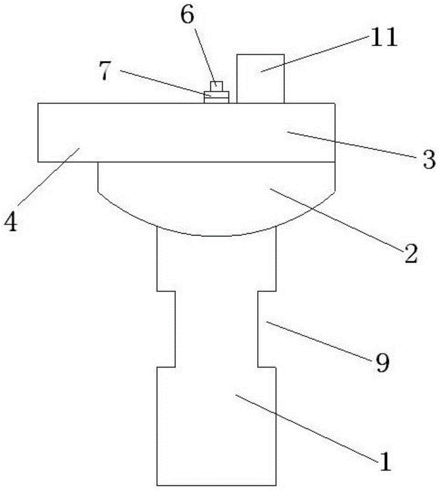 A high-precision milling cutter with stable clamping