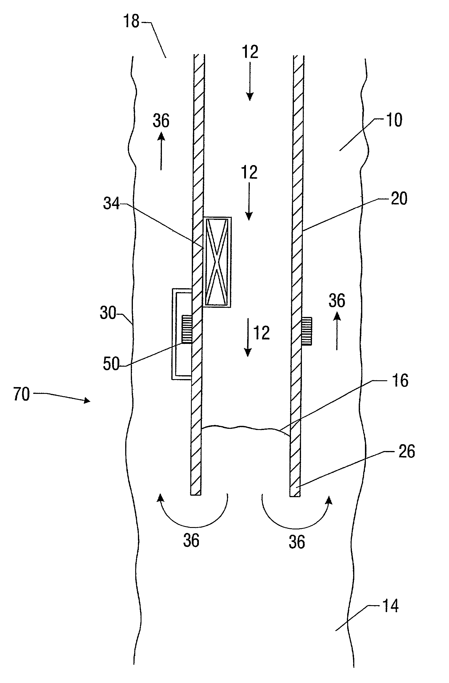 Apparatus and method of detecting interfaces between well fluids