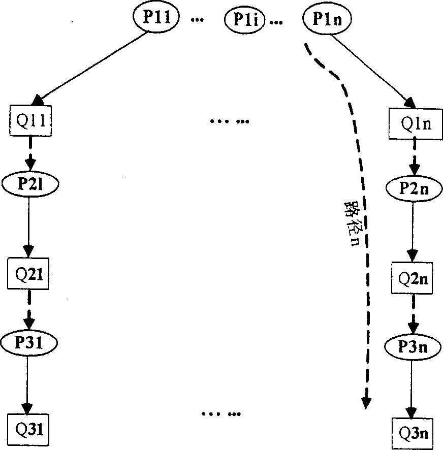 Intelligent imaging implicit writting analytical system based on three-layer frame