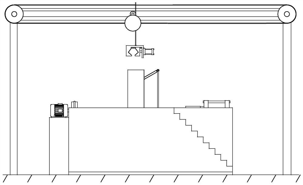 Special remanufacturing workstation for remanufacturing railway vehicle wheels through multidirectional spraying