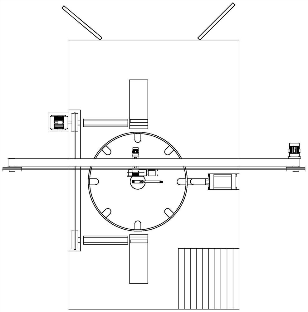 Special remanufacturing workstation for remanufacturing railway vehicle wheels through multidirectional spraying