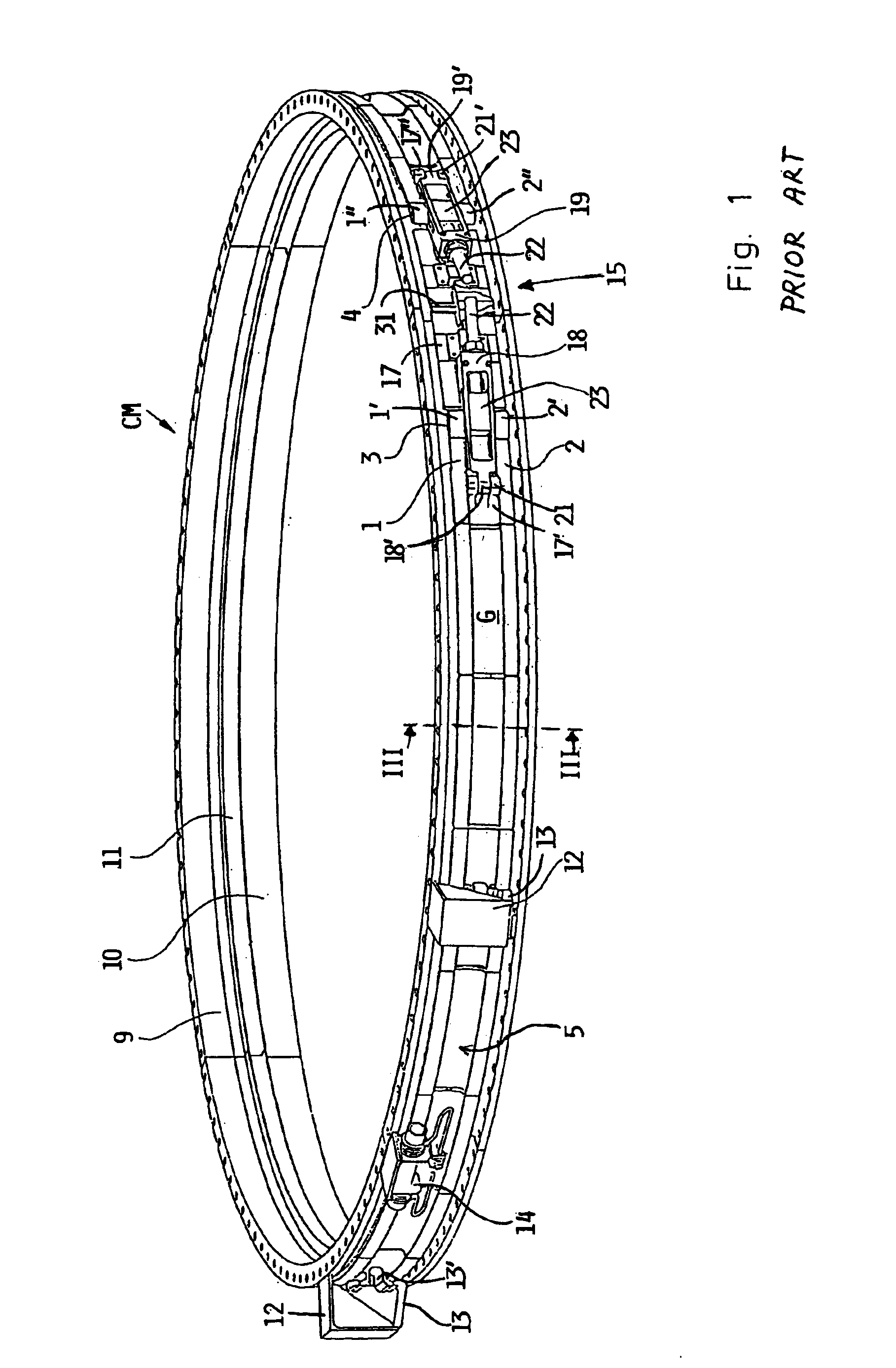 Apparatus for releasably interconnecting structural components having a rotational symmetry