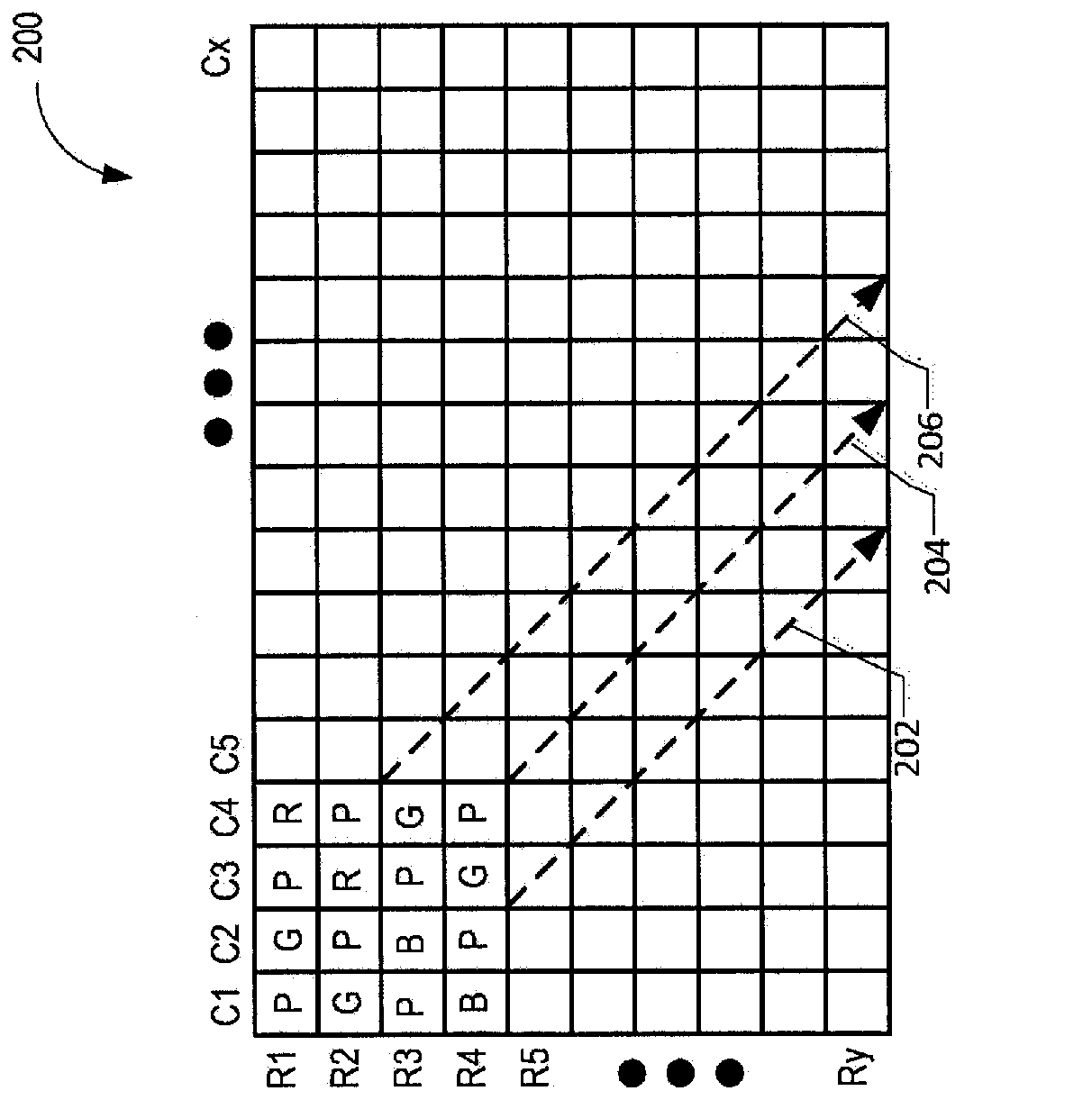 Image sensor with pixels having increased optical crosstalk and applications thereof