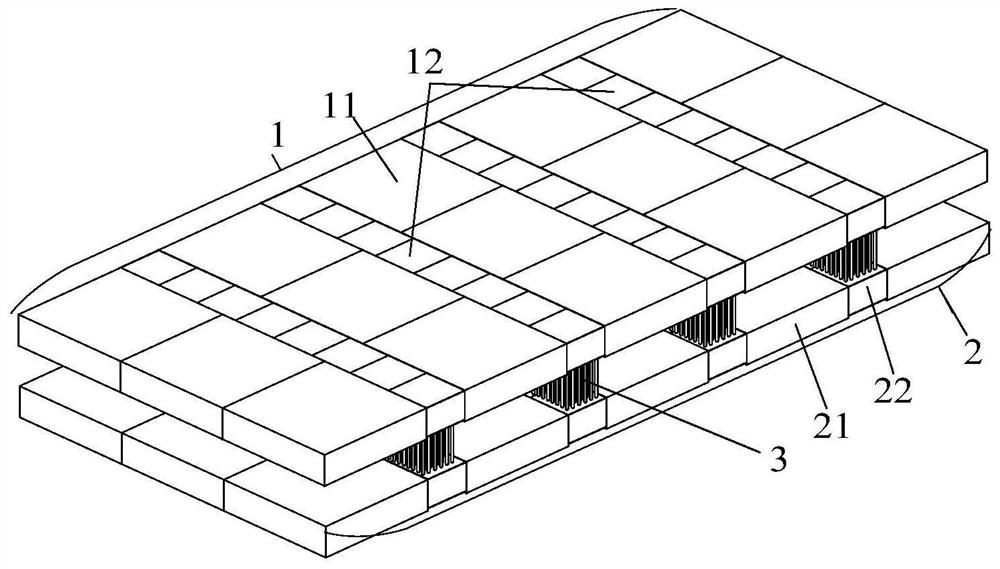 Three-dimensional integrated chip