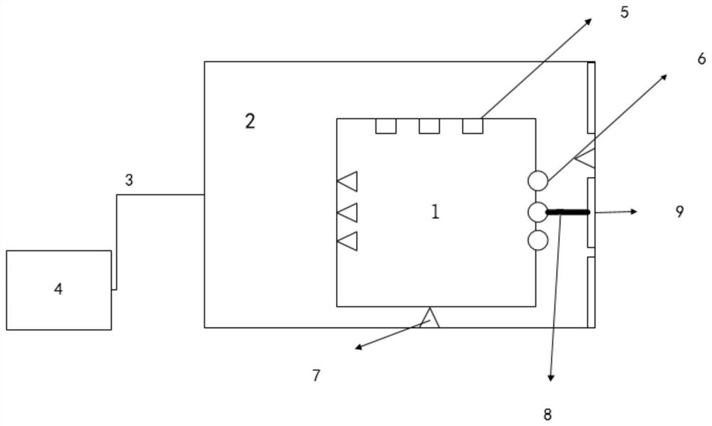 Server liquid cooling system and liquid cooling method