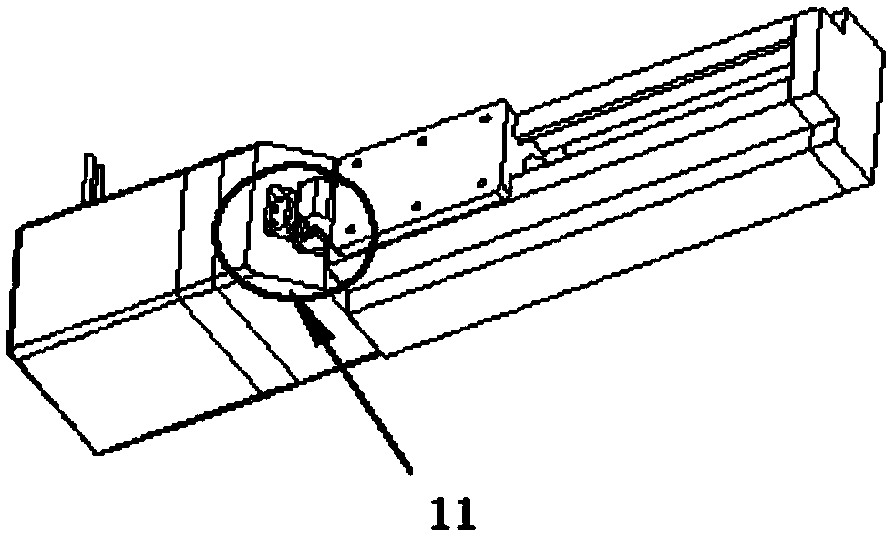 Linear electric cylinder capable of accurate zeroing