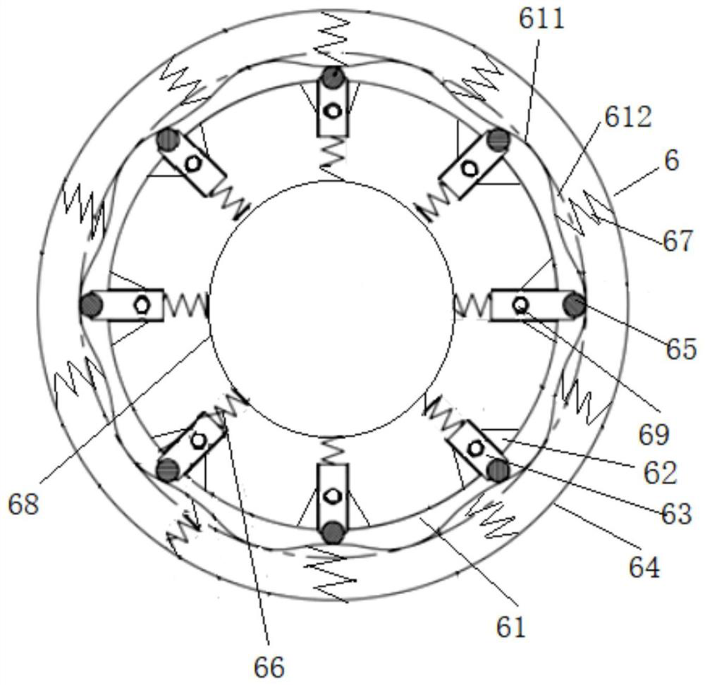 An anti-collision protection device for laser welding with swing head