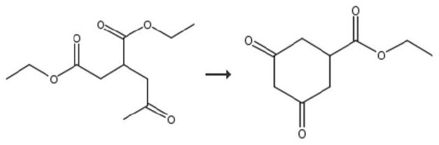 Preparation method of prohexadione calcium intermediate