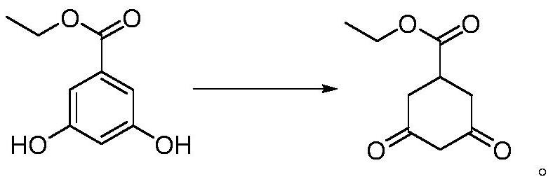 Preparation method of prohexadione calcium intermediate