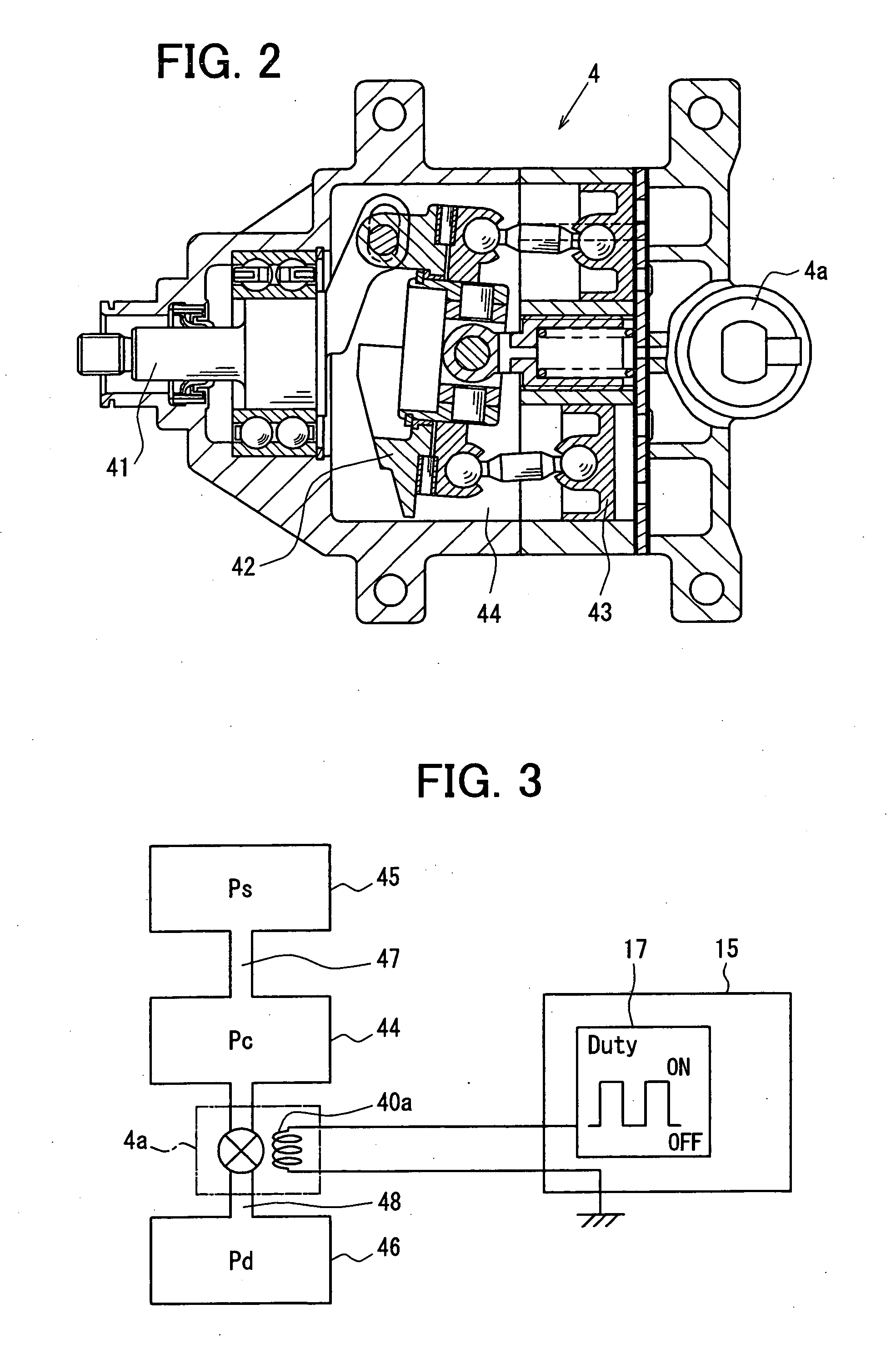 Vehicle air conditioner with variable displacement compressor
